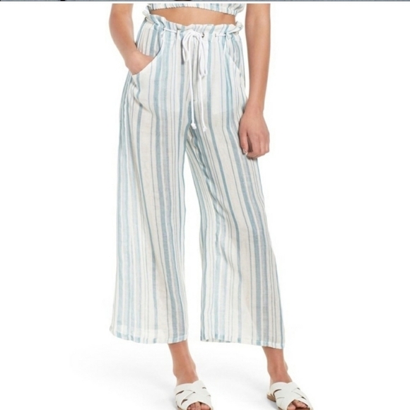 SHOW ME YOUR MUMU Peterson pants stripe beachy - Picture 1 of 7